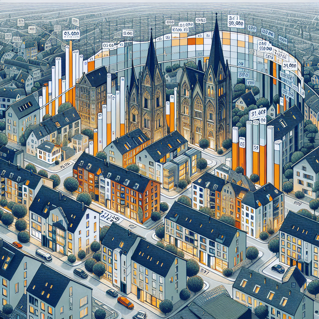 Mietspiegel Köln Ensen vs. Neubau-Mietpreise Entwicklung